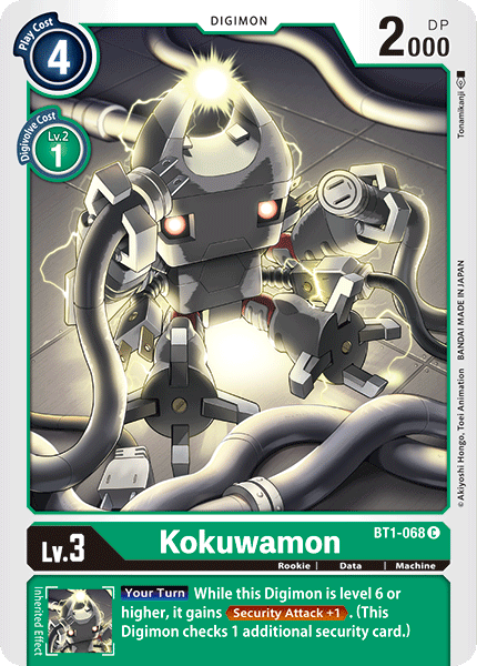 Kokuwamon [BT1-068] [Release Special Booster Ver.1.0] | Mindsight Gaming