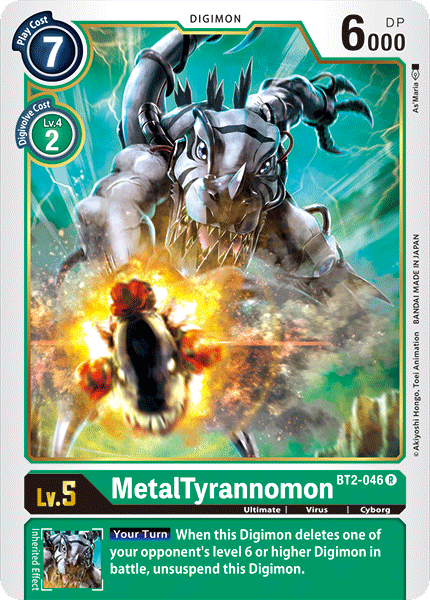 MetalTyrannomon [BT2-046] [Release Special Booster Ver.1.0] | Mindsight Gaming