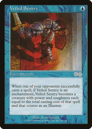 Veiled Sentry [Urza's Saga] | Mindsight Gaming