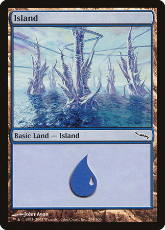 Island (294) [Mirrodin] | Mindsight Gaming