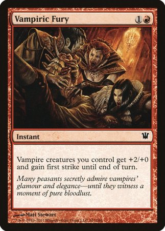 Vampiric Fury [Innistrad] | Mindsight Gaming