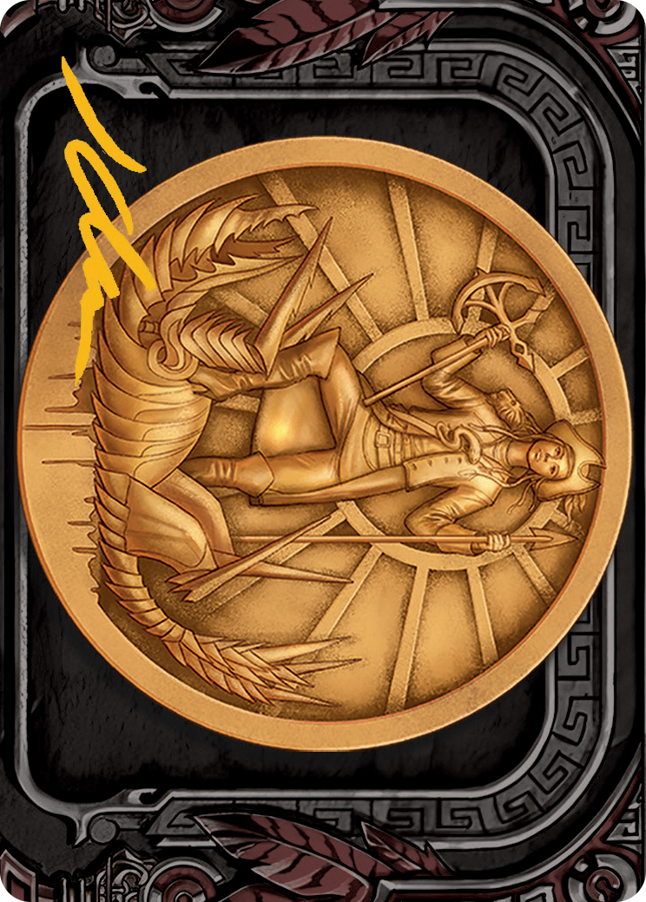 Captain Lannery Storm Art Card (Gold-Stamped Signature) [March of the Machine Art Series] | Mindsight Gaming