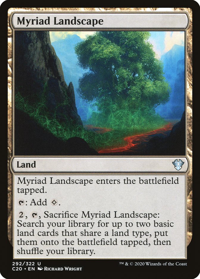 Myriad Landscape [Commander 2020] | Mindsight Gaming