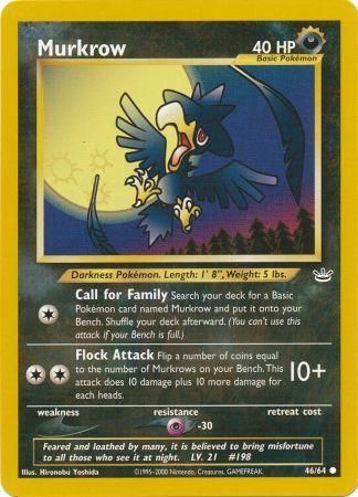 Murkrow (46/64) [Neo Revelation Unlimited] | Mindsight Gaming