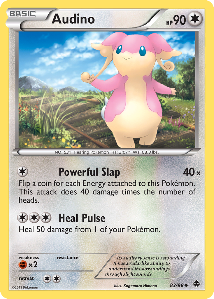 Audino (83/98) [Black & White: Emerging Powers] | Mindsight Gaming