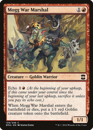 Mogg War Marshal [Eternal Masters] | Mindsight Gaming