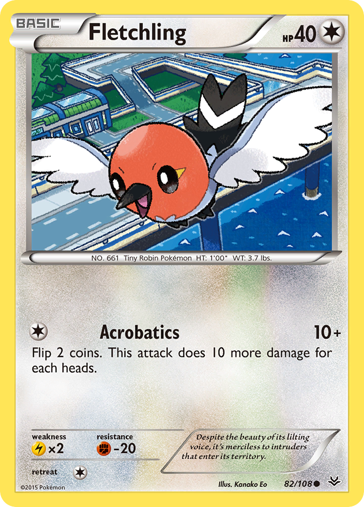 Fletchling (82/108) [XY: Roaring Skies] | Mindsight Gaming