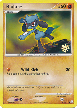 Riolu (61/130) [Countdown Calendar Promos] | Mindsight Gaming