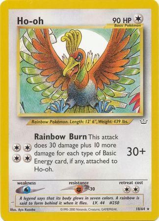 Ho-oh (18/64) [Neo Revelation Unlimited] | Mindsight Gaming