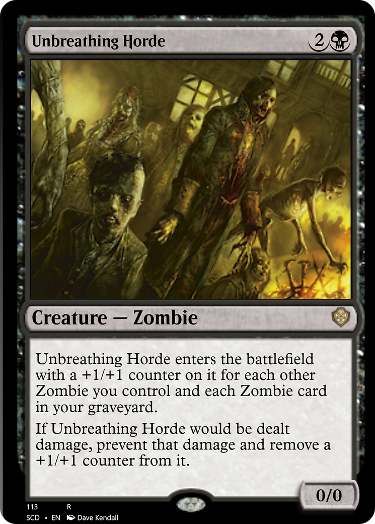 Unbreathing Horde [Starter Commander Decks] | Mindsight Gaming