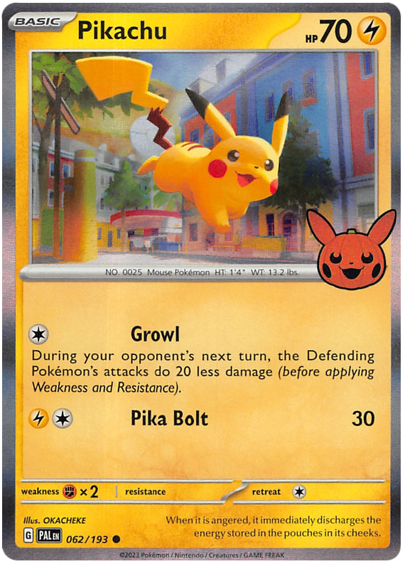 Pikachu (062/193) [Trick or Trade 2023] | Mindsight Gaming