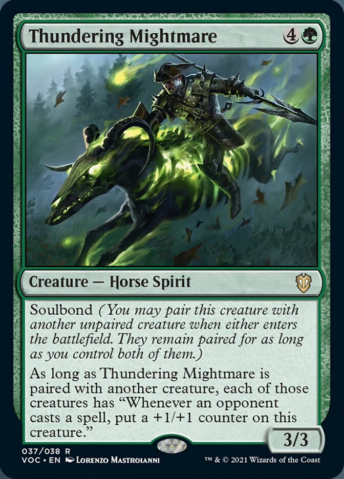 Thundering Mightmare [Innistrad: Crimson Vow Commander] | Mindsight Gaming