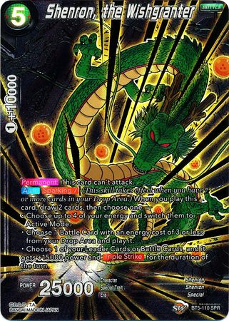 Shenron, the Wishgranter (SPR) (BT5-110) [Miraculous Revival] | Mindsight Gaming