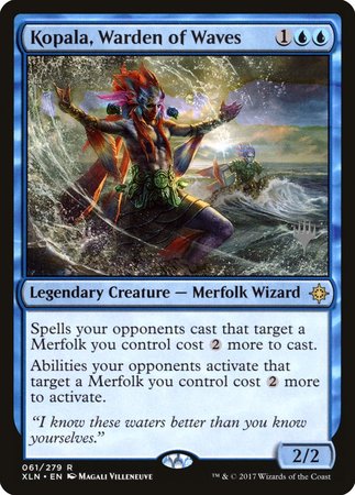 Kopala, Warden of Waves [Ixalan Promos] | Mindsight Gaming