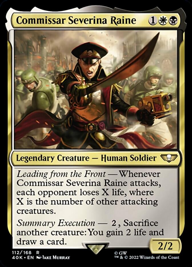 Commissar Severina Raine [Universes Beyond: Warhammer 40,000] | Mindsight Gaming