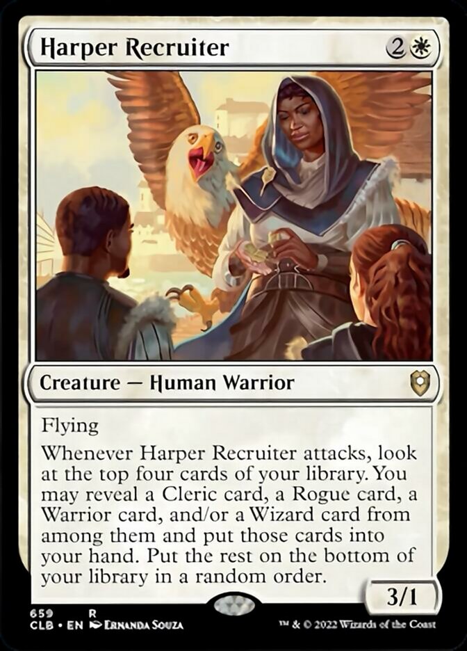 Harper Recruiter [Commander Legends: Battle for Baldur's Gate] | Mindsight Gaming