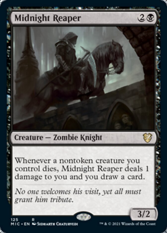 Midnight Reaper [Innistrad: Midnight Hunt Commander] | Mindsight Gaming