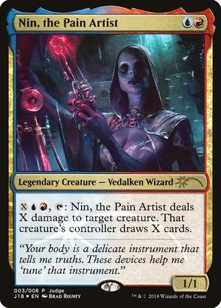 Nin, the Pain Artist [Judge Gift Cards 2018] | Mindsight Gaming