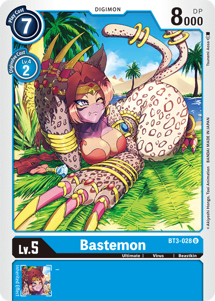 Bastemon [BT3-028] [Release Special Booster Ver.1.5] | Mindsight Gaming