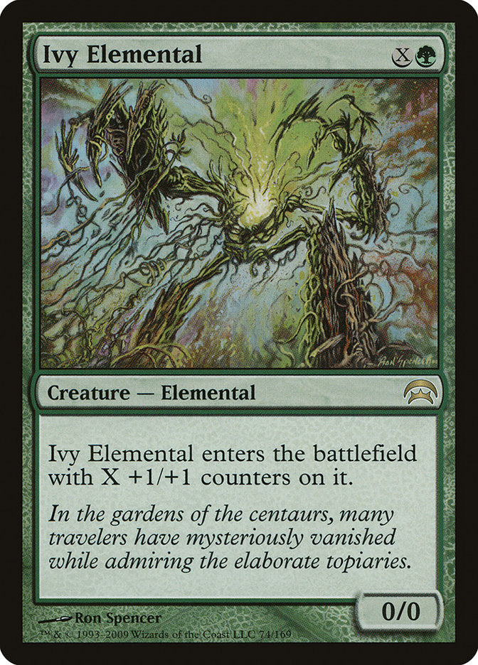 Ivy Elemental [Planechase] | Mindsight Gaming