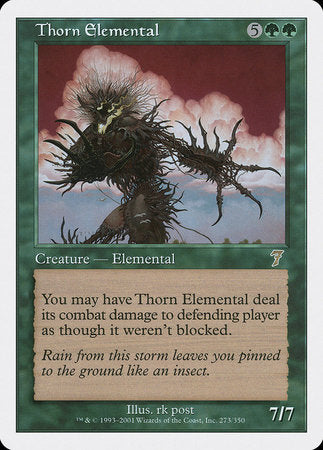 Thorn Elemental [Seventh Edition] | Mindsight Gaming