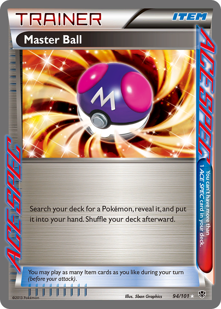 Master Ball (94/101) [Black & White: Plasma Blast] | Mindsight Gaming