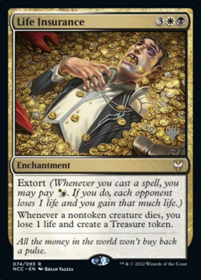 Life Insurance (Promo Pack) [Streets of New Capenna Commander Promos] | Mindsight Gaming