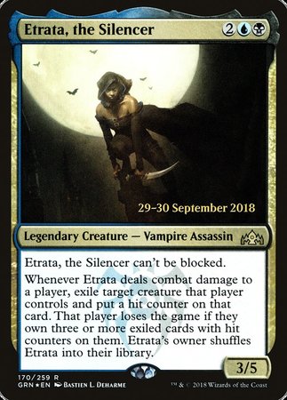 Etrata, the Silencer [Guilds of Ravnica Promos] | Mindsight Gaming