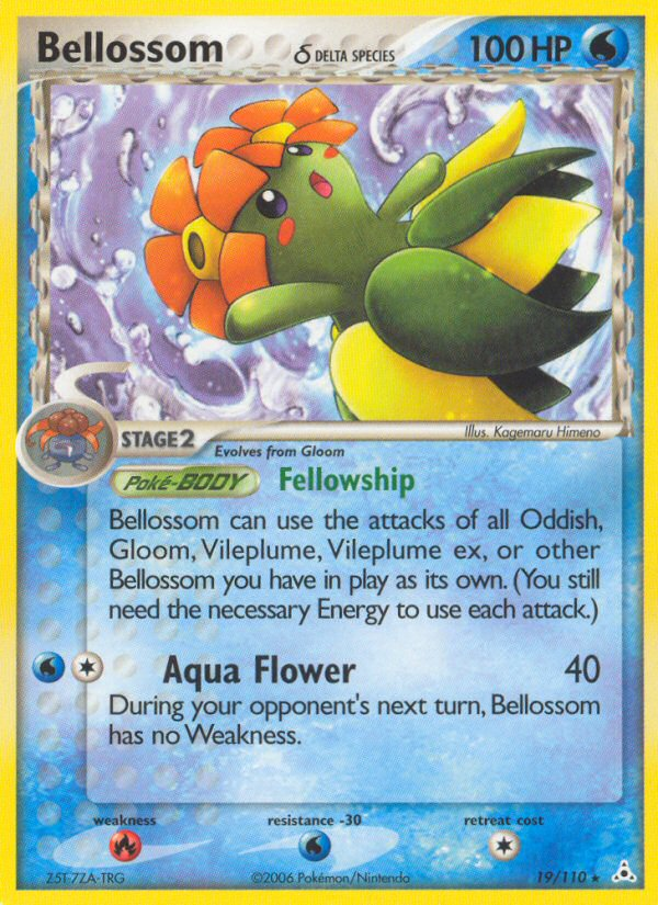 Bellossom (19/110) (Delta Species) [EX: Holon Phantoms] | Mindsight Gaming