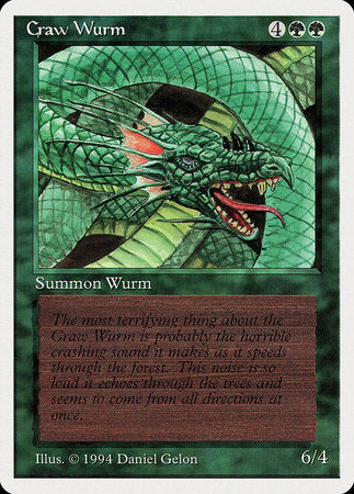 Craw Wurm [Summer Magic / Edgar] | Mindsight Gaming