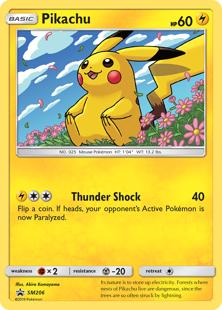 Pikachu (SM206) [Sun & Moon: Black Star Promos] | Mindsight Gaming