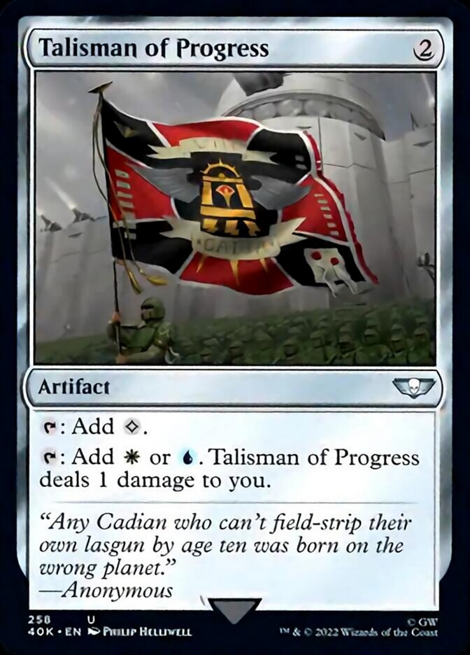 Talisman of Progress [Universes Beyond: Warhammer 40,000] | Mindsight Gaming