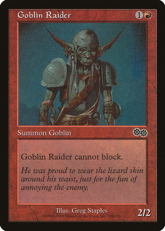 Goblin Raider [Urza's Saga] | Mindsight Gaming