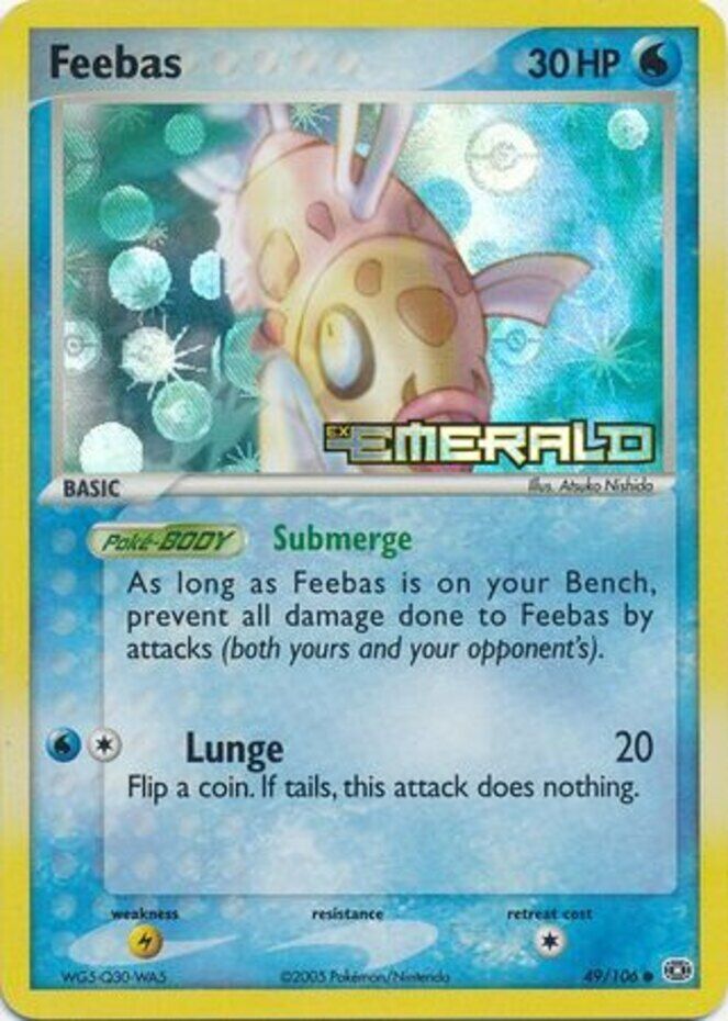 Feebas (49/106) (Stamped) [EX: Emerald] | Mindsight Gaming