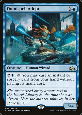 Omnispell Adept [Guilds of Ravnica] | Mindsight Gaming