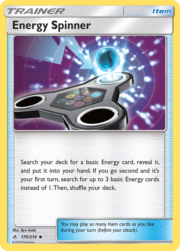 Energy Spinner (170/214) [Sun & Moon: Unbroken Bonds] | Mindsight Gaming