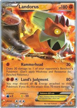 Landorus EX (89/149) (The Flying Hammer - Rowan Stavenow) [World Championships 2015] | Mindsight Gaming