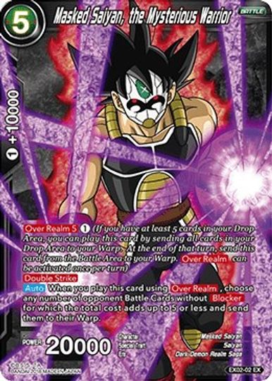 Masked Saiyan, the Mysterious Warrior (EX02-02) [Dark Demon's Villains] | Mindsight Gaming