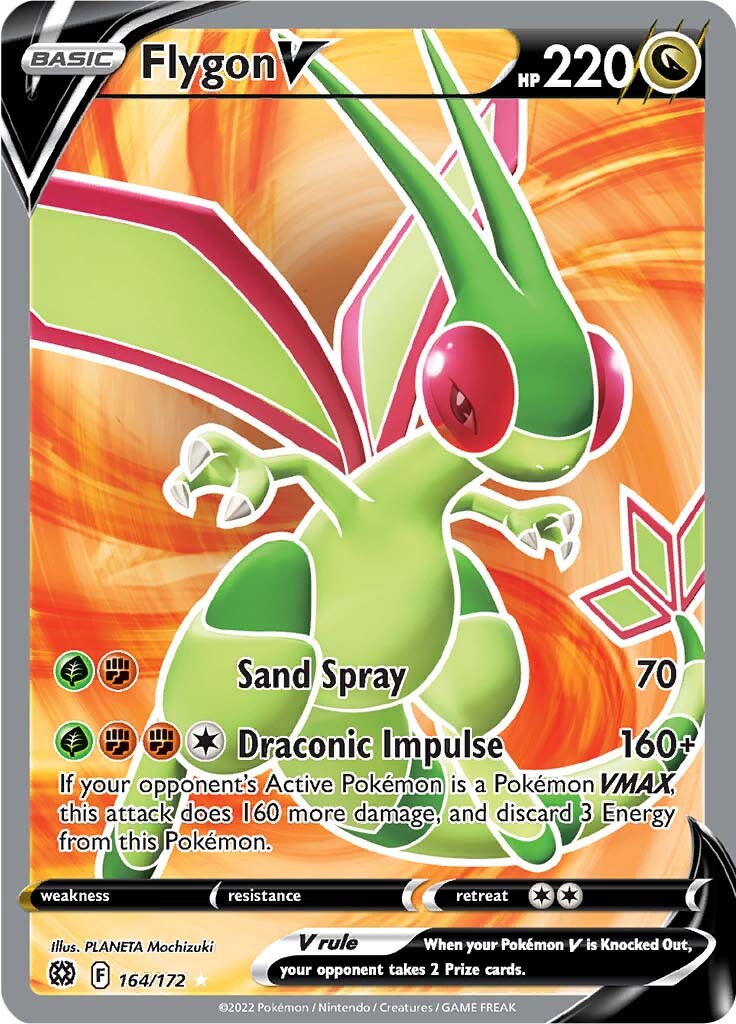 Flygon V (164/172) [Sword & Shield: Brilliant Stars] | Mindsight Gaming