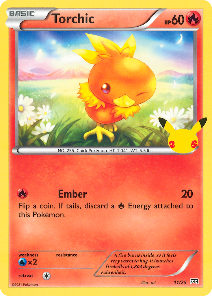 Torchic (11/25) [McDonald's 25th Anniversary] | Mindsight Gaming