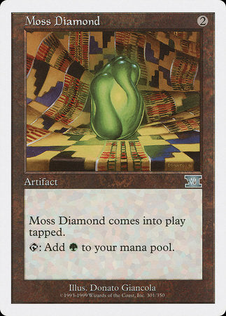 Moss Diamond [Classic Sixth Edition] | Mindsight Gaming