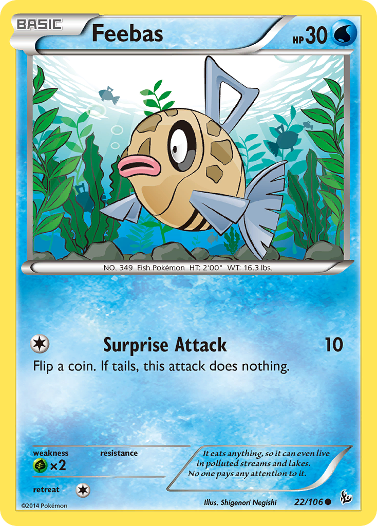 Feebas (22/106) [XY: Flashfire] | Mindsight Gaming