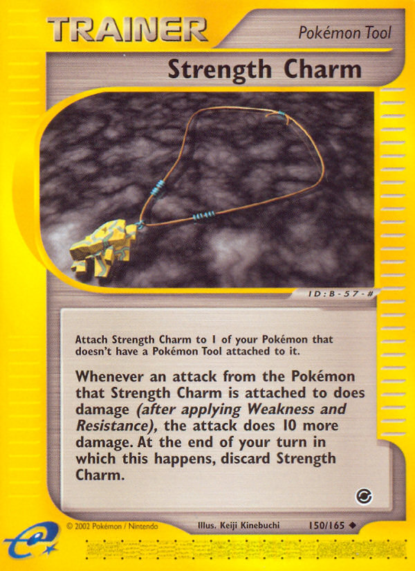 Strength Charm (150/165) [Expedition: Base Set] | Mindsight Gaming