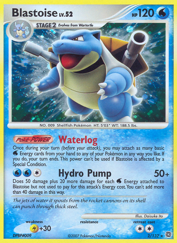 Blastoise (2/132) [Diamond & Pearl: Secret Wonders] | Mindsight Gaming