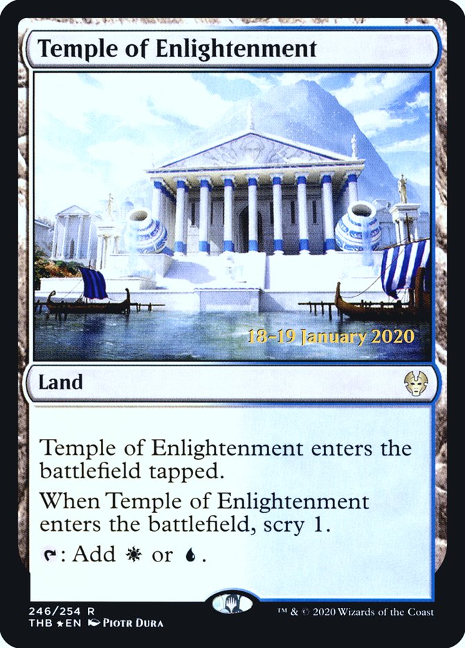 Temple of Enlightenment [Theros Beyond Death Prerelease Promos] | Mindsight Gaming