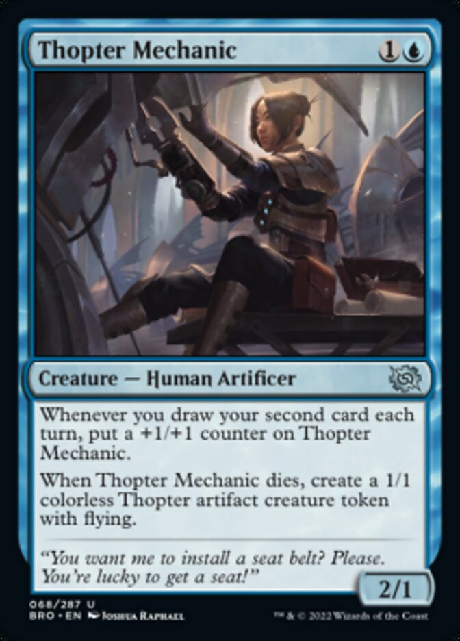 Thopter Mechanic [The Brothers' War] | Mindsight Gaming