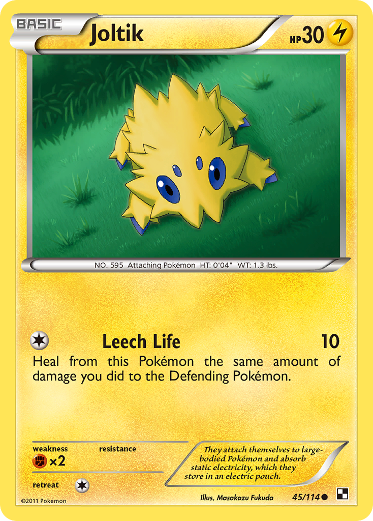 Joltik (45/114) [Black & White: Base Set] | Mindsight Gaming