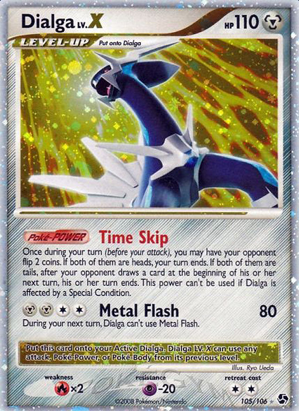 Dialga LV.X (105/106) [Diamond & Pearl: Great Encounters] | Mindsight Gaming