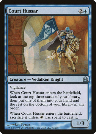 Court Hussar [Commander 2011] | Mindsight Gaming