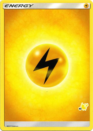 Lightning Energy (Pikachu Stamp #43) [Battle Academy 2020] | Mindsight Gaming